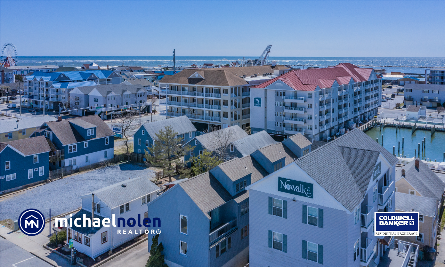 Drone Photo - 209 Dorchester St B, Ocean City, MD-1