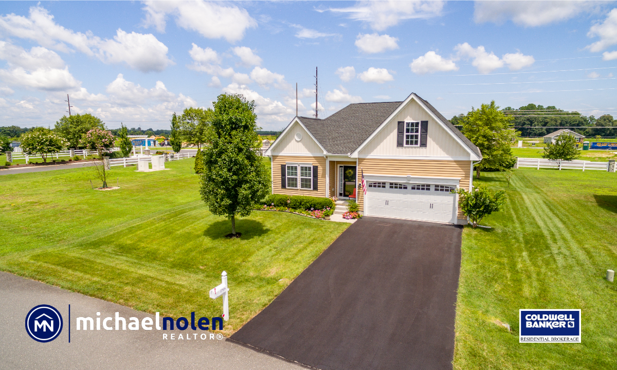 Drone Front of House - 27434 Walking Run, Milton, DE 19968-1